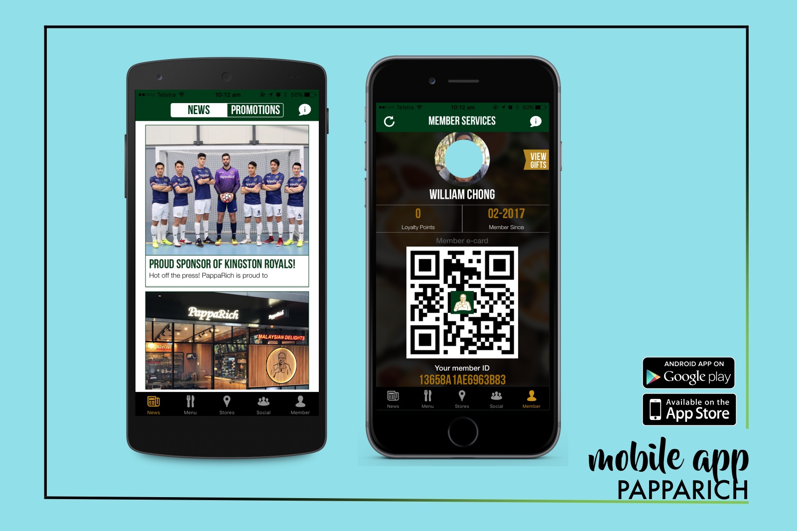 PAPPARICH MOBILE APP