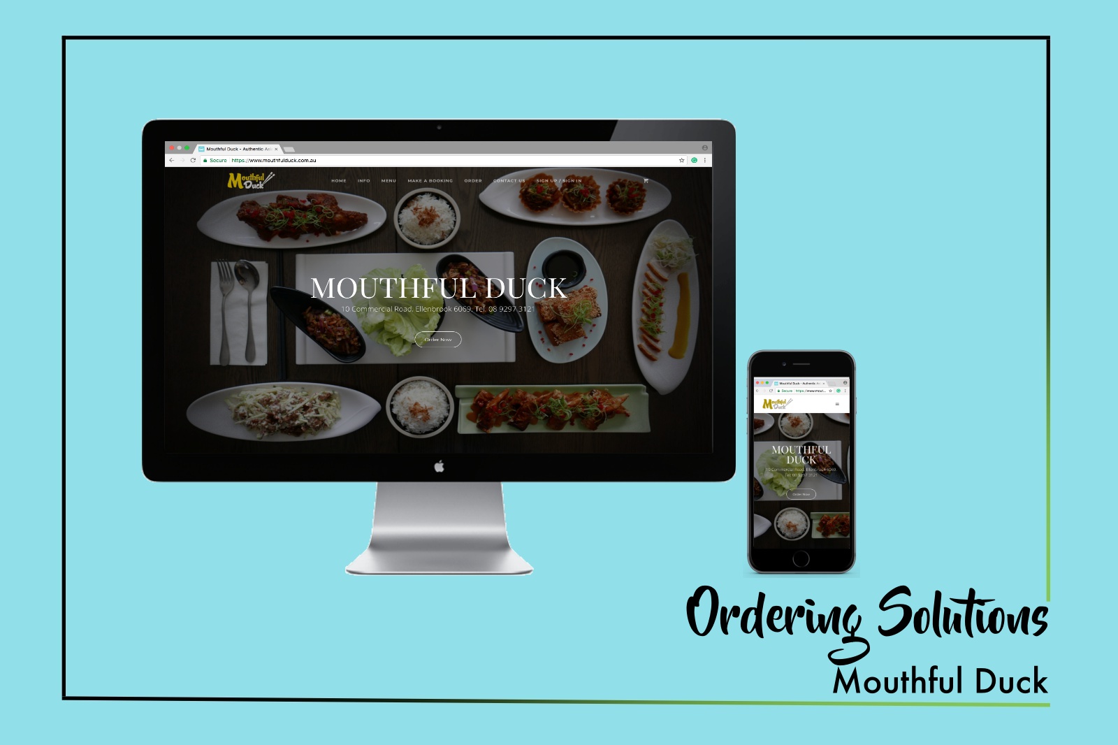 MOUTHFUL DUCK WEBSITE